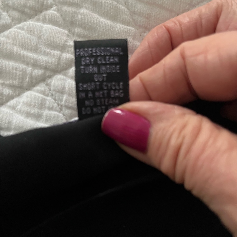 Black Silk Sequined Top - Picture 9 of 9